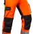 Pfanner Warnschutz Bundhose Stretchzone EN20471, Farbe:orange/schwarz;Größe:52 - 1